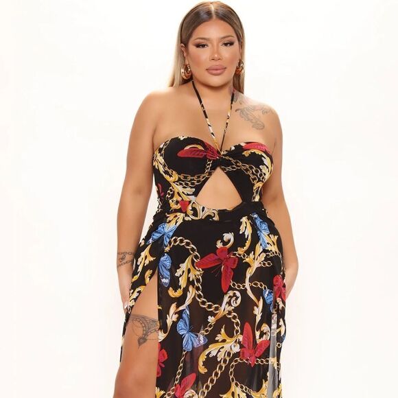 NWT Fashion Nova Yacht Dress - Size 3X - Picture 1 of 14